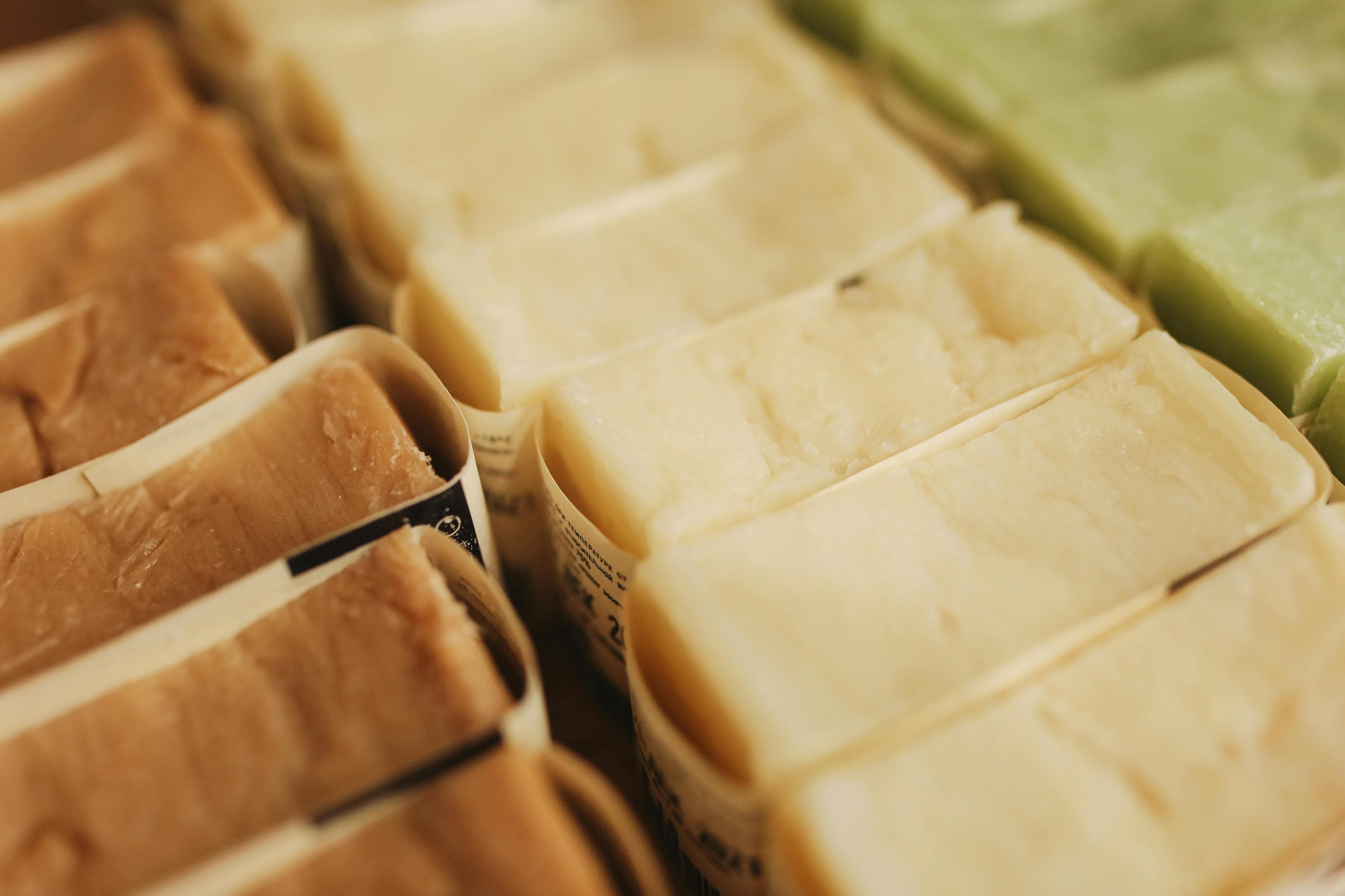Bars curing on the shelf